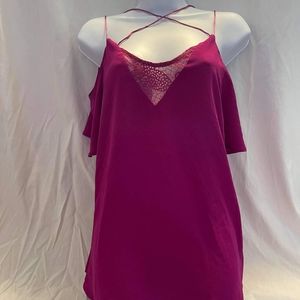 Brand new cold shoulder top